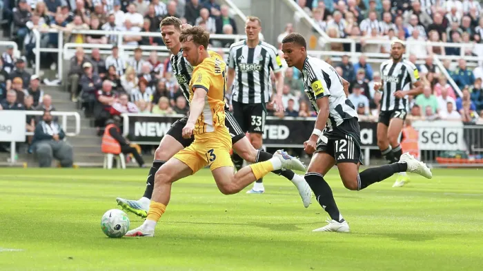 Framed Print : Newcastle United v Brighton and Hove Albion Premier League 02MAY26 Framed Print : Newcastle United v Brighton and Hove Albion Premier League 02MAY26