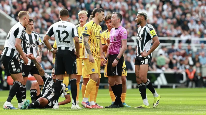 Framed Print : Newcastle United v Brighton and Hove Albion Premier League 02MAY26 Framed Print : Newcastle United v Brighton and Hove Albion Premier League 02MAY26