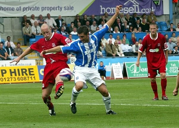 Nicky Forster in Action: Brighton & Hove Albion vs. Southend United, September 1, 2007