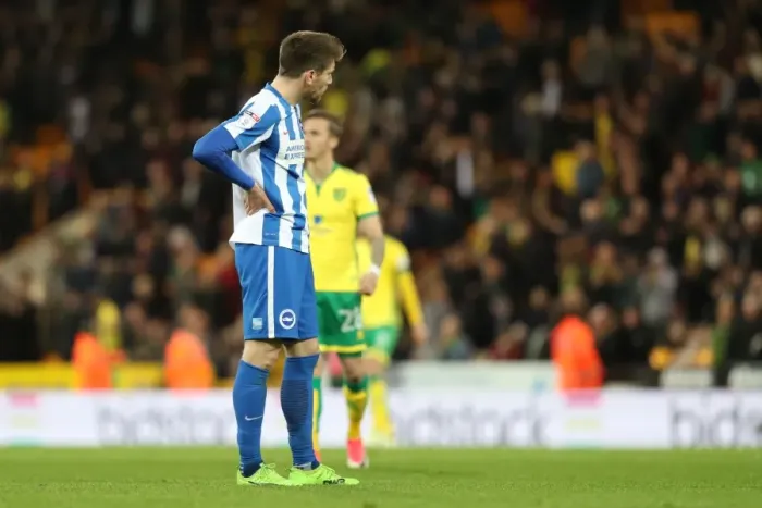 Framed Print : Norwich City vs. Brighton and Hove Albion: A Championship Showdown at Carrow Road (21APR17) Framed Print : Norwich City vs. Brighton and Hove Albion: A Championship Showdown at Carrow Road (21APR17)