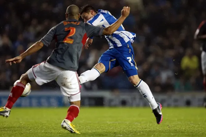 Framed Print : Nostalgic Home Game: Brighton & Hove Albion vs. Bolton Wanderers (2012-13 Season) Framed Print : Nostalgic Home Game: Brighton & Hove Albion vs. Bolton Wanderers (2012-13 Season)