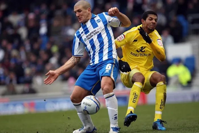 Framed Print : Nostalgic Look Back: Brighton & Hove Albion vs. Leicester City (04-02-12) - 2011-12 Home Season Framed Print : Nostalgic Look Back: Brighton & Hove Albion vs. Leicester City (04-02-12) - 2011-12 Home Season