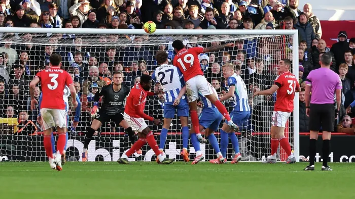 Framed Print : Nottingham Forest v Brighton and Hove Albion Premier League 26NOV25 Framed Print : Nottingham Forest v Brighton and Hove Albion Premier League 26NOV25