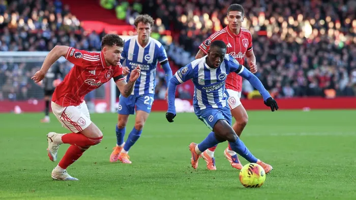 Framed Print : Nottingham Forest v Brighton and Hove Albion Premier League 26NOV25 Framed Print : Nottingham Forest v Brighton and Hove Albion Premier League 26NOV25