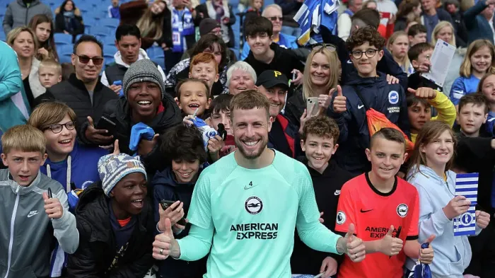 Framed Print : Open Training Session at American Express Community Stadium: Brighton & Hove Albion FC in Action (April 11, 2023) Framed Print : Open Training Session at American Express Community Stadium: Brighton & Hove Albion FC in Action (April 11, 2023)