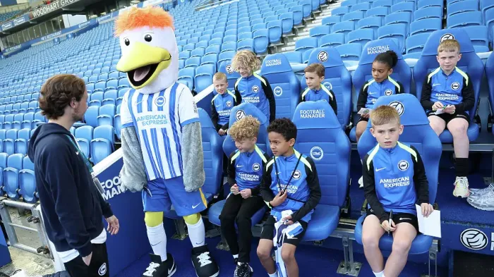 Framed Print : Open training session American Express Stadium 15APR25