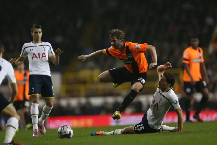 Framed Print : Paddy McCourt in Action: Tottenham vs. Brighton & Hove Albion, Capital One Cup, 29th October 2014 Framed Print : Paddy McCourt in Action: Tottenham vs. Brighton & Hove Albion, Capital One Cup, 29th October 2014