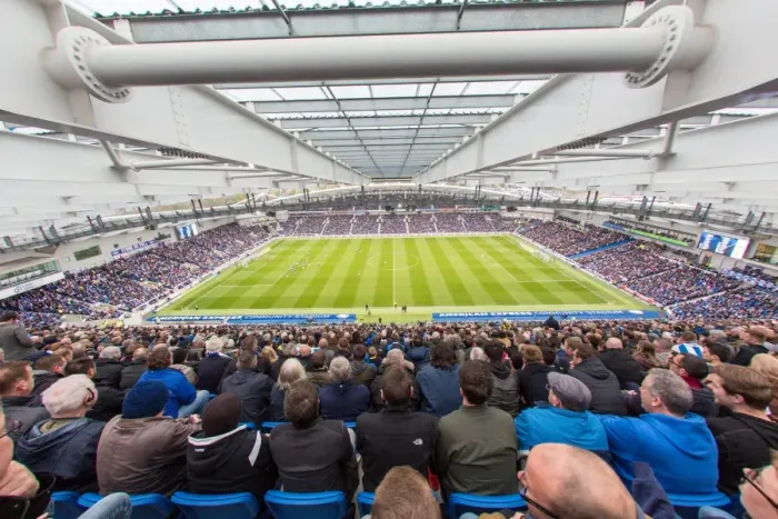 Framed Print : Panoramic View of The Amex Stadium: Brighton and Hove Albion vs Derby County, Sky Bet Championship Match (2016) Framed Print : Panoramic View of The Amex Stadium: Brighton and Hove Albion vs Derby County, Sky Bet Championship Match (2016)