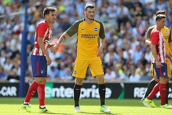 Pascal Gross in Action: Brighton & Hove Albion vs Atletico de Madrid (06AUG17)