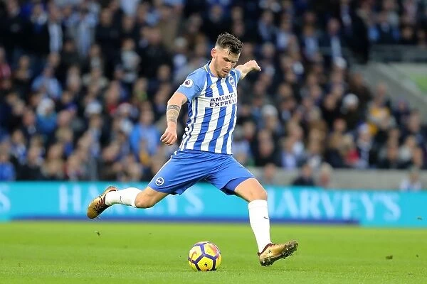 Pascal Gross in Action: Brighton and Hove Albion vs. Watford, Premier League (23DEC17)