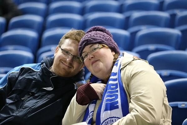 Passionate Albion Fans: A Moment of Pride at the American Express Community Stadium (Brighton & Hove Albion vs Ipswich Town, 21st January 2015)
