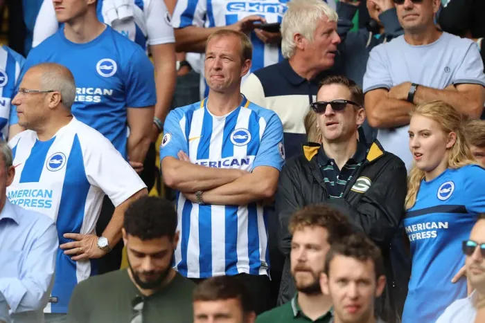 Framed Print : Passionate Battle: Watford vs. Brighton and Hove Albion Fans at Vicarage Road (11AUG18) Framed Print : Passionate Battle: Watford vs. Brighton and Hove Albion Fans at Vicarage Road (11AUG18)