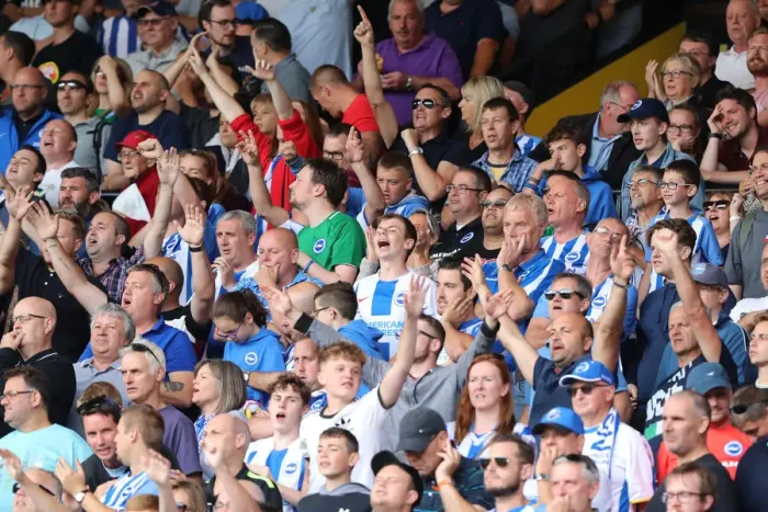 Framed Print : Passionate Battle: Watford vs. Brighton and Hove Albion Fans at Vicarage Road (11AUG18) Framed Print : Passionate Battle: Watford vs. Brighton and Hove Albion Fans at Vicarage Road (11AUG18)