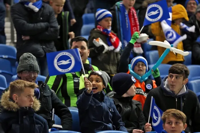 Framed Print : Passionate Clash: Brighton & Hove Albion vs Leeds United Fans at American Express Community Stadium (24 February 2015) Framed Print : Passionate Clash: Brighton & Hove Albion vs Leeds United Fans at American Express Community Stadium (24 February 2015)
