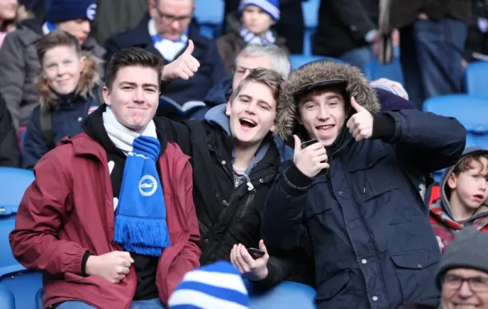 Framed Print : Passionate Fan Showdown: Brighton & Hove Albion vs. Brentford (17 January 2015) Framed Print : Passionate Fan Showdown: Brighton & Hove Albion vs. Brentford (17 January 2015)