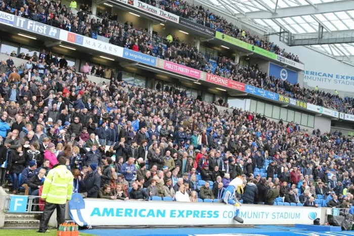 Framed Print : Passionate Showdown: Brighton and Hove Albion vs. Norwich City at American Express Community Stadium (3rd April 2015) Framed Print : Passionate Showdown: Brighton and Hove Albion vs. Norwich City at American Express Community Stadium (3rd April 2015)