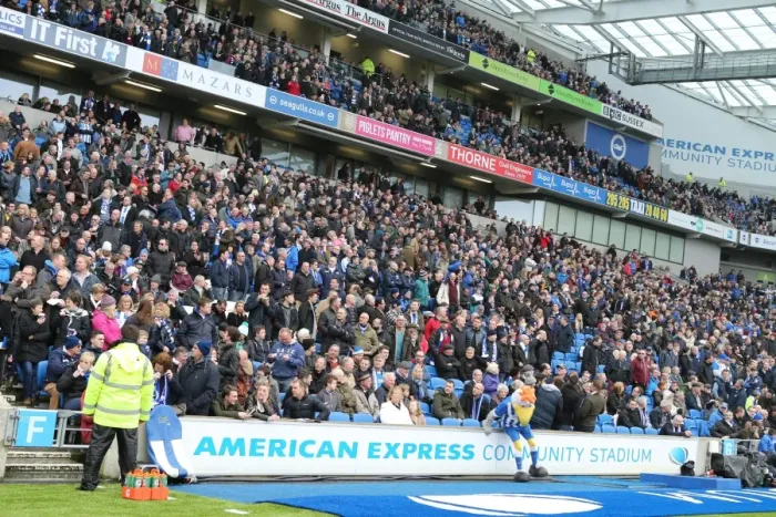 Framed Print : Passionate Showdown: Brighton and Hove Albion vs. Norwich City at American Express Community Stadium (3rd April 2015) Framed Print : Passionate Showdown: Brighton and Hove Albion vs. Norwich City at American Express Community Stadium (3rd April 2015)