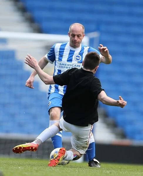 Play on the Pitch: Brighton & Hove Albion at American Express Community Stadium (28 April 2015)
