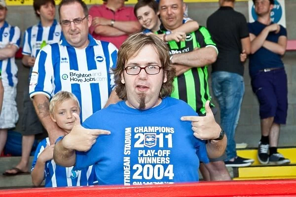 Pre-season Away Days 2012-13: A Gallery of Brighton & Hove Albion Fans in Action