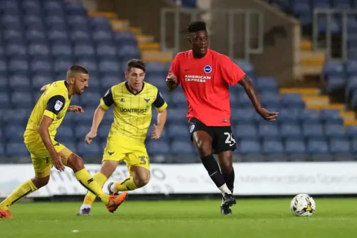 Framed Print : Pre-season Championship Clash: Oxford United vs. Brighton & Hove Albion at Kassam Stadium (July 2016) Framed Print : Pre-season Championship Clash: Oxford United vs. Brighton & Hove Albion at Kassam Stadium (July 2016)