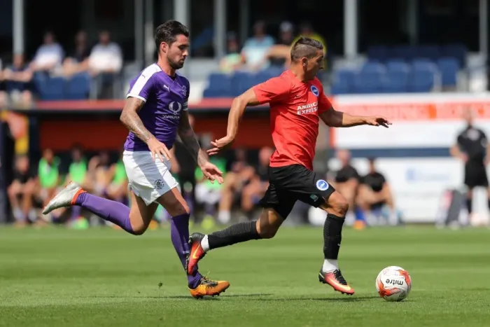 Framed Print : Pre-season Championship Showdown: Luton Town vs. Brighton & Hove Albion (23rd July 2016) Framed Print : Pre-season Championship Showdown: Luton Town vs. Brighton & Hove Albion (23rd July 2016)