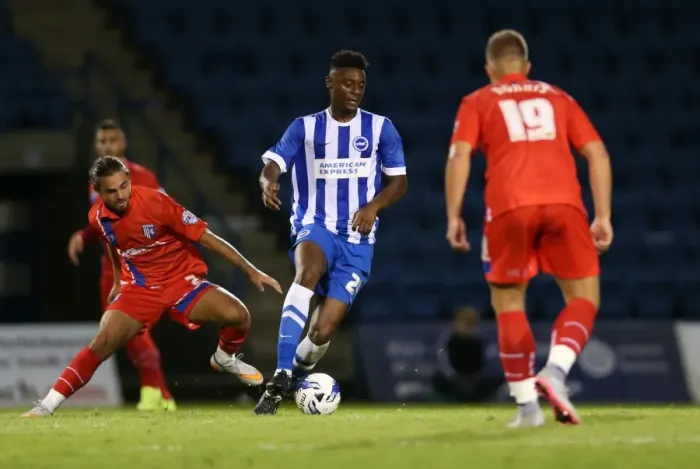 Framed Print : Pre-Season Clash: Gillingham vs. Brighton and Hove Albion at Priestfield Stadium (29 / 07 / 2015)