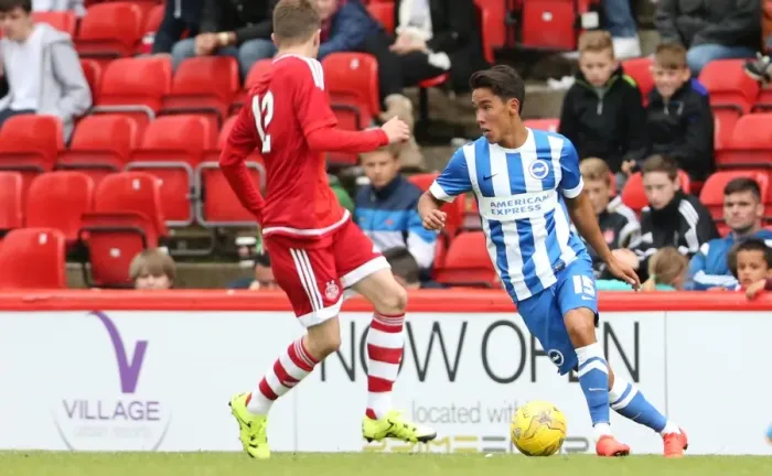 Framed Print : Pre-Season Friendly: Aberdeen vs. Brighton & Hove Albion (26 / 07 / 2015) Framed Print : Pre-Season Friendly: Aberdeen vs. Brighton & Hove Albion (26 / 07 / 2015)