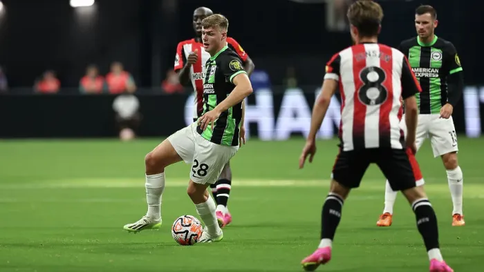 Framed Print : Pre-Season Showdown: Brentford vs. Brighton and Hove Albion at Mercedes-Benz Stadium (USA Tour 2023) Framed Print : Pre-Season Showdown: Brentford vs. Brighton and Hove Albion at Mercedes-Benz Stadium (USA Tour 2023)
