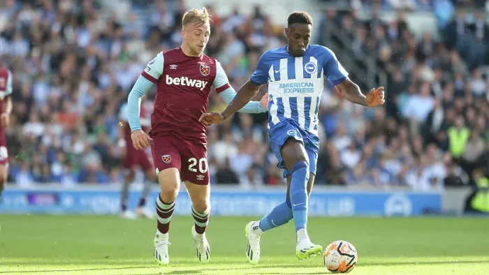 Framed Print : Premier League 2023 / 24: A Exciting Showdown between Brighton & Hove Albion and West Ham United (26AUG23) Framed Print : Premier League 2023 / 24: A Exciting Showdown between Brighton & Hove Albion and West Ham United (26AUG23)