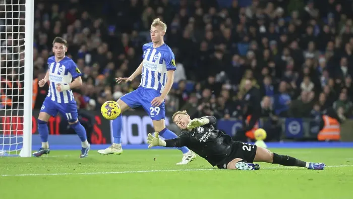 Framed Print : Premier League Battle: Brighton & Hove Albion vs. Tottenham Hotspur (28DEC23) Framed Print : Premier League Battle: Brighton & Hove Albion vs. Tottenham Hotspur (28DEC23)