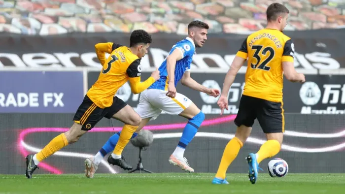 Framed Print : Premier League Battle: Wolverhampton Wanderers vs. Brighton and Hove Albion at Molineux Stadium (May 9, 2021) Framed Print : Premier League Battle: Wolverhampton Wanderers vs. Brighton and Hove Albion at Molineux Stadium (May 9, 2021)