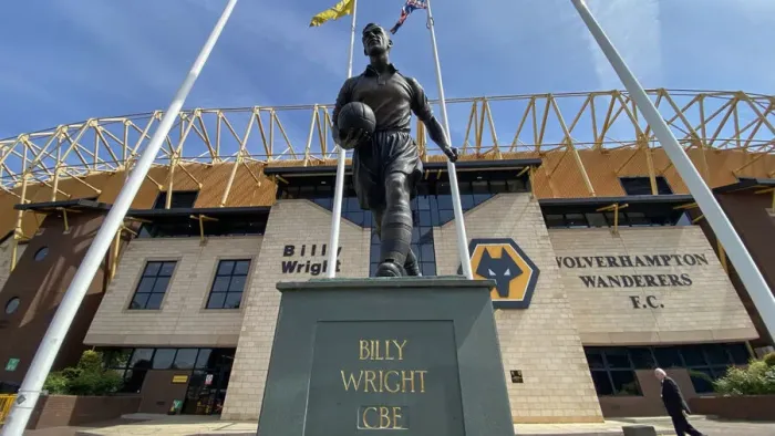Framed Print : Premier League Battle: Wolverhampton Wanderers vs. Brighton and Hove Albion at Molineux Stadium (30APR22)