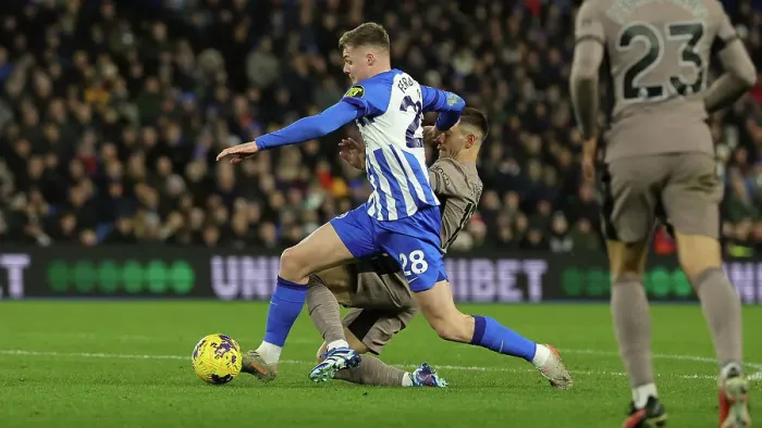 Framed Print : Premier League Clash: Brighton & Hove Albion vs. Tottenham Hotspur (28DEC23) Framed Print : Premier League Clash: Brighton & Hove Albion vs. Tottenham Hotspur (28DEC23)