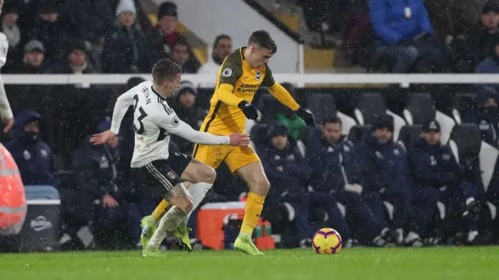 Framed Print : Premier League Clash: Fulham vs. Brighton and Hove Albion at Craven Cottage (29 JAN 19) Framed Print : Premier League Clash: Fulham vs. Brighton and Hove Albion at Craven Cottage (29 JAN 19)