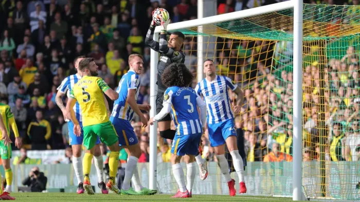 Framed Print : Premier League Clash: Norwich City vs. Brighton and Hove Albion at Carrow Road (16th October 2021) Framed Print : Premier League Clash: Norwich City vs. Brighton and Hove Albion at Carrow Road (16th October 2021)
