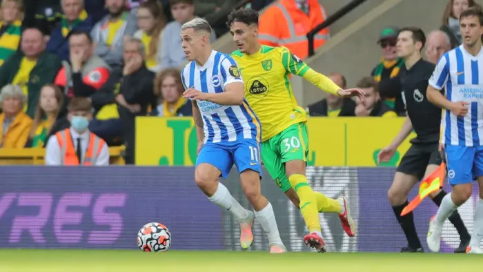 Framed Print : Premier League Clash: Norwich City vs. Brighton and Hove Albion at Carrow Road (16th October 2021) Framed Print : Premier League Clash: Norwich City vs. Brighton and Hove Albion at Carrow Road (16th October 2021)