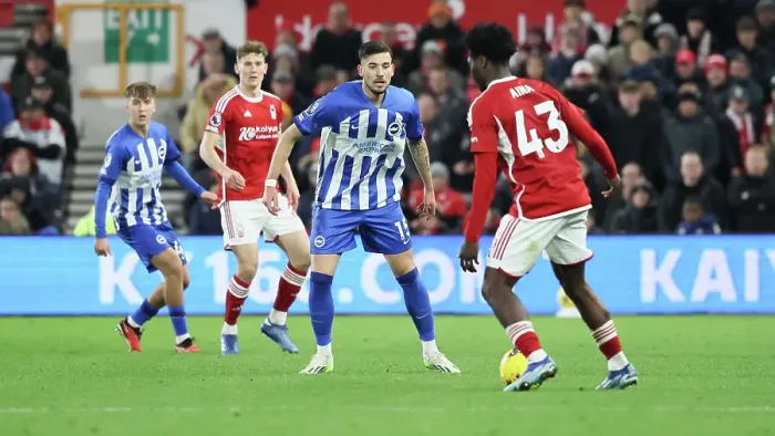 Framed Print : Premier League Clash: Nottingham Forest vs. Brighton and Hove Albion (25NOV23) Framed Print : Premier League Clash: Nottingham Forest vs. Brighton and Hove Albion (25NOV23)