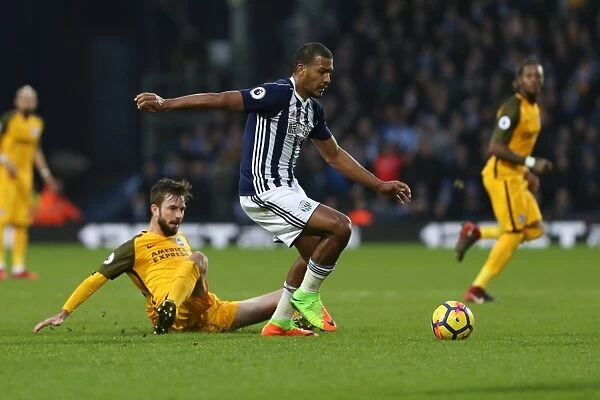 Premier League Clash: West Bromwich Albion vs. Brighton and Hove Albion at The Hawthorns on 13th January 2018