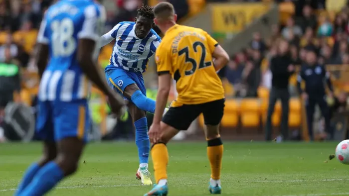 Framed Print : Premier League Clash: Wolverhampton Wanderers vs. Brighton and Hove Albion at Molineux Stadium (30 April 2022) Framed Print : Premier League Clash: Wolverhampton Wanderers vs. Brighton and Hove Albion at Molineux Stadium (30 April 2022)