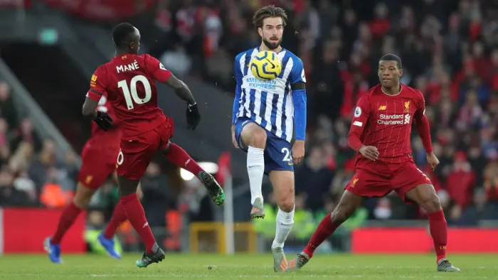Framed Print : Premier League: Liverpool vs. Brighton and Hove Albion Showdown at Anfield (30NOV19) Framed Print : Premier League: Liverpool vs. Brighton and Hove Albion Showdown at Anfield (30NOV19)