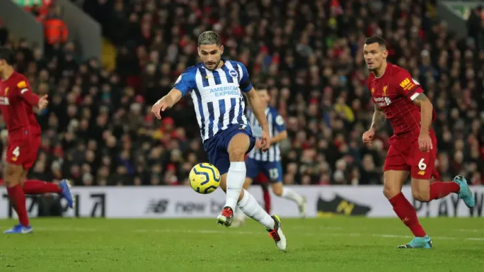 Framed Print : Premier League: Liverpool vs. Brighton and Hove Albion Showdown at Anfield (30NOV19) Framed Print : Premier League: Liverpool vs. Brighton and Hove Albion Showdown at Anfield (30NOV19)