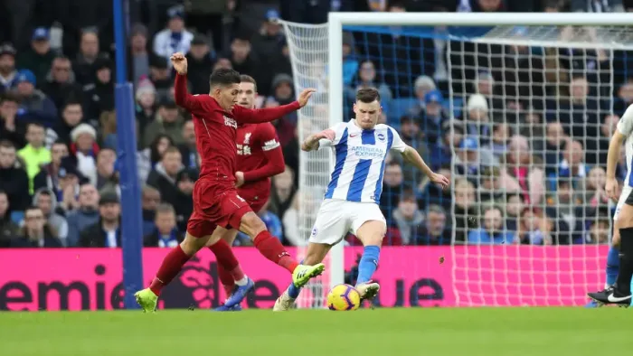 Framed Print : Premier League Showdown: Brighton and Hove Albion vs Liverpool at American Express Community Stadium (January 9, 2019) Framed Print : Premier League Showdown: Brighton and Hove Albion vs Liverpool at American Express Community Stadium (January 9, 2019)