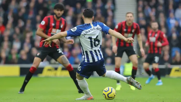Framed Print : Premier League Showdown: Brighton & Hove Albion vs Bournemouth at American Express Community Stadium (28DEC19) Framed Print : Premier League Showdown: Brighton & Hove Albion vs Bournemouth at American Express Community Stadium (28DEC19)