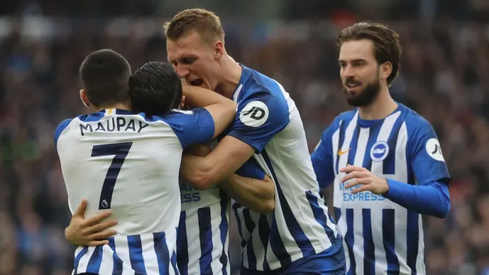 Framed Print : Premier League Showdown: Brighton & Hove Albion vs Bournemouth at American Express Community Stadium (28DEC19) Framed Print : Premier League Showdown: Brighton & Hove Albion vs Bournemouth at American Express Community Stadium (28DEC19)