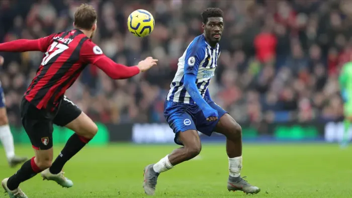 Framed Print : Premier League Showdown: Brighton & Hove Albion vs Bournemouth at American Express Community Stadium (28DEC19) Framed Print : Premier League Showdown: Brighton & Hove Albion vs Bournemouth at American Express Community Stadium (28DEC19)