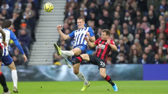 Framed Print : Premier League Showdown: Brighton & Hove Albion vs Bournemouth at American Express Community Stadium (28DEC19) Framed Print : Premier League Showdown: Brighton & Hove Albion vs Bournemouth at American Express Community Stadium (28DEC19)