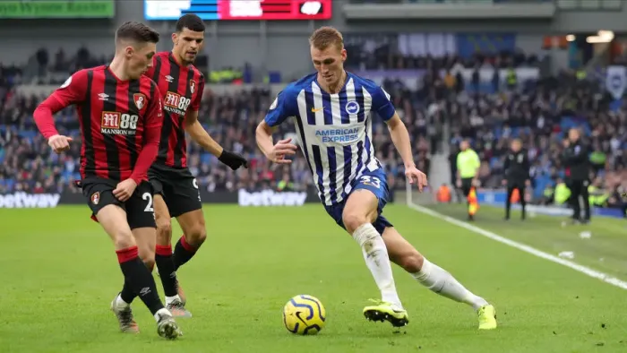 Framed Print : Premier League Showdown: Brighton & Hove Albion vs Bournemouth at American Express Community Stadium (28DEC19) Framed Print : Premier League Showdown: Brighton & Hove Albion vs Bournemouth at American Express Community Stadium (28DEC19)