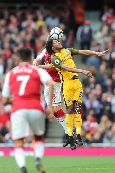 Premier League Showdown: Arsenal vs. Brighton and Hove Albion at Emirates Stadium (1st October 2017)