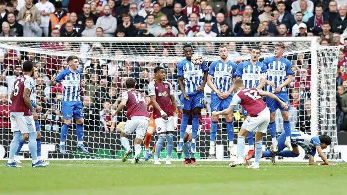 Framed Print : Premier League Showdown: Aston Villa vs. Brighton & Hove Albion (30SEP23) - Thrilling Match Action Framed Print : Premier League Showdown: Aston Villa vs. Brighton & Hove Albion (30SEP23) - Thrilling Match Action