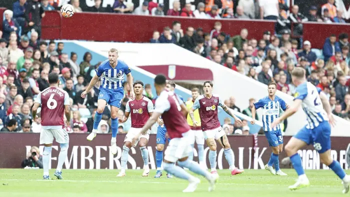 Framed Print : Premier League Showdown: Aston Villa vs. Brighton & Hove Albion (30SEP23) - Thrilling Match Action Framed Print : Premier League Showdown: Aston Villa vs. Brighton & Hove Albion (30SEP23) - Thrilling Match Action
